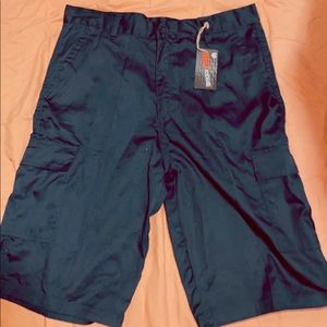 Navy blue, uniform shorts